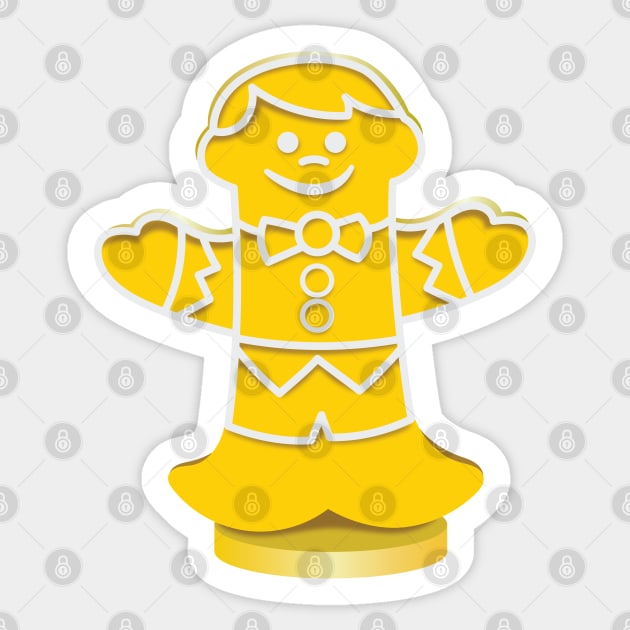 Candyland Yellow Sticker by KShinabery